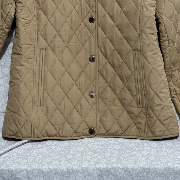 brown london fog jacket button down pocket bothsides size small - Picture 10 of 15